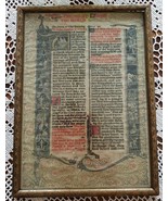 Vintage ~ The Greatest Story In The World Print ~ Antique Frame ~ St. Lu... - $1,421.71 MXN