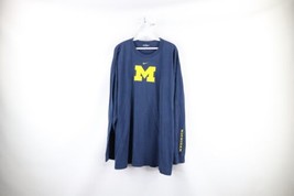 Vtg Nike Mens 3XL Faded Travis Scott Mini Swoosh University of Michigan T-Shirt - £47.58 GBP