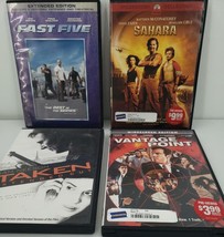 Action DVD Bundle Vantage Point Taken Sahara Fast Five - £13.15 GBP