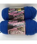 Caron Kolor Match No Dye Lot Acrylic Yarn 8 oz Worsted Weight Royal Blue... - £12.33 GBP
