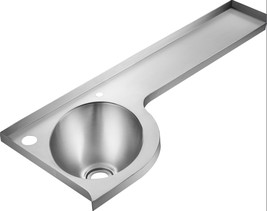 Marine RV Stainless Steel Hand Wash Basin Corner Sink 900x305x130mm GR-598L - $332.00+