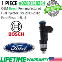 GENUINE Bosch x1 Fuel Injector for 2011-2012 Ford Fiesta 1.6L I4 #0280158284 - $37.61