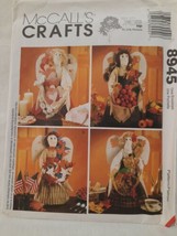 McCall&#39;s Crafts Tree House Designs Pattern 8945 Angels For All Seasons - Holiday - £4.74 GBP