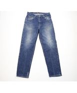 Vtg 90s Tommy Hilfiger Mens 36x32 Distressed Spell Out Straight Leg Deni... - €55,81 EUR