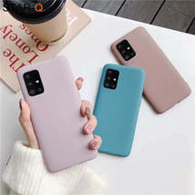 Luxury Slim Fit Candy Color Phone Cases for Samsung Galaxy a51 a71 a31 a11 a41 m - $9.72+