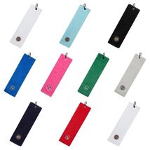 Northern Golf Trifold Velour Golf Towel. Navy, Orange, Pale Pink, Royal ... - $9.44