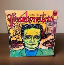 The Story of Frankenstein LP Childrens 1978 Kid Ztuff Records Rare/HTF S... - $158.40