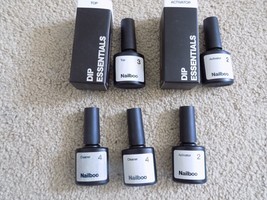 Lot of (4) Nailboo Dip Essentials 2 &amp; 4--FREE SHIPPING! - £9.28 GBP