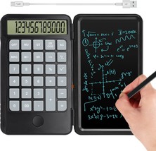 Hion Calculators,12-Digit Large Display Rechargeable Pocket Office, Black - £32.33 GBP