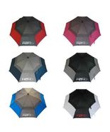 Sun Mountain H2NO Double Canopy 62&quot; Umbrella - Black, Grey, Red, Blue. B... - $41.95