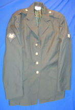 Dscp Bremen Bowdon Ag 489 Class A Dress Green Womans Coat Jacket Uniform 10JR - £31.86 GBP