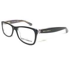 Dolce &amp; Gabbana DG3231 3080 Petite Eyeglasses Frames Black Clear 48-15-130 - £58.33 GBP