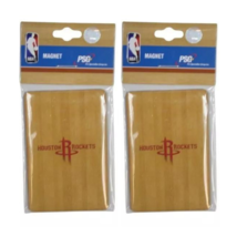 2pk NBA Houston Rockets Basketball PSG Hardwood 2&quot;x3&quot; Official Team Logo... - £8.71 GBP