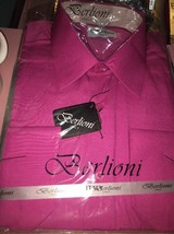 Berlioni Italy Pink Shirt Large 34/35 - £17.01 GBP