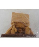 LANAKILA CRAFTS WOOD NATIVITY CHRISTMAS ORNAMENT #72509 THE ALOHA COLLEC... - $9.99