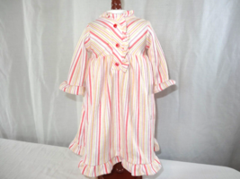 American Girl Doll 2008 Retired Kit’s Striped Nightie Outfit - £12.46 GBP
