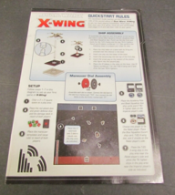 Star Wars X-Wing Quick Start rules Booklet Replacement - $1.99