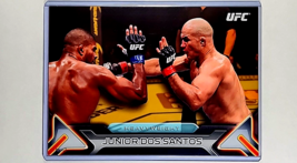 2016 Topps Knockout Fighter Gold 60 Junior Dos Santos /10 MMA 5X7 UFC Jumbo Card - £17.52 GBP