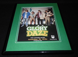 Glory Daze 2010 TBS Framed 11x14 ORIGINAL Advertisement Kelly Blatz Chri... - $34.64