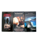 Jodie Foster VHS Lot Of 3 Movies: Contact, Panic Room, Sommersby - £7.36 GBP