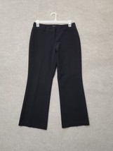 Worthington Curvy Fit Dress Pants Womens 10 Black Stretch Career Business Office - $19.67