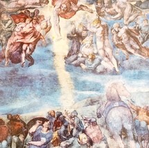 1958 Michaelangelo Conversion Of St Paul Print Art From Look Magazine HM2T - $459.19 MXN