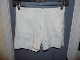 CrewCuts White Eyelet Shorts W/Pockets Size 8 Girl&#39;s EUC - £16.96 GBP