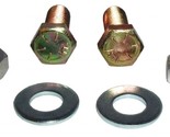 1963-1967 Corvette Bolt Set Trans Mount Bracket With Nuts And Washers - $15.79