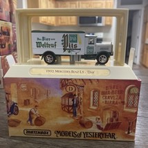 Matchbox Models of Yesteryear Great Beers 1932 Mercedes Benz L5 Dab Beer Truck - £11.22 GBP