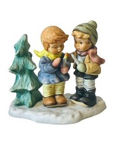 Hummel Goebel Figurine porcelain Germany Light by Night Christmas Tree H... - £39.52 GBP