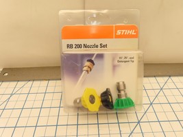 Stihl 4789-007-1000 RB 200 Pressure Washer Nozzle Tip Set 3 Piece - $379.77 MXN