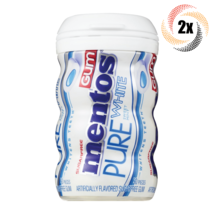 2x Bottles Mentos Pure Fresh Sweet Mint Xylitol Chewing Gum | 50 Pieces ... - $15.75
