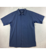 Vertx Shirt Men&#39;s Large Smoky Blue Snap Guardian Tactical Utility Short ... - £19.70 GBP