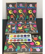 90’ Vintage USSR Dry Paints 12 Colours With Brush Made In Slavyansk Ukra... - $163.45 MXN