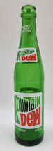 Vintage Green Mountain Dew Glass Soda Bottle 10 Fl Oz - Perfect Condition - £11.74 GBP