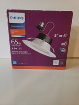 Philips Dimmable LED Retrofit Downlight 5&quot; or 6&quot; Recessed Cans 65 Watt 5967531UO - £20.91 GBP