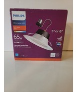 Philips Dimmable LED Retrofit Downlight 5&quot; or 6&quot; Recessed Cans 65 Watt 5... - £20.91 GBP