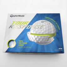 TaylorMade Tour Response 12 Golf Balls 2020 Dozen Brand New in Box - £30.54 GBP
