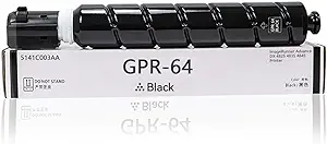 Gpr64 Gpr-64 Blcak Toner Cartridge Remanufactured (5141C003Aa) Gpr 64 To... - $290.99