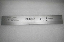 Washer Front Control Panel, Faceplate for Maytag A17CM P/N: 2-4511 [USED] - $19.79