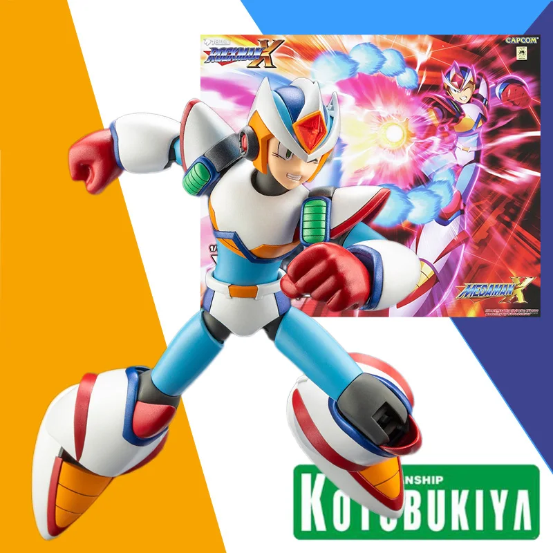 Original Kotobukiya Anime Action Figure Rockmanx Second Armor Double Charge Shot - $207.76