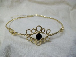 Fancy Medieval Circlet Crown Headpiece Renaissance Maiden Royal Princess... - $21.65 CAD