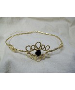 Fancy Medieval Circlet Crown Headpiece Renaissance Maiden Royal Princess... - $21.65 CAD