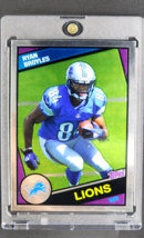 2012 Topps Chrome 1984 Throwback #31 Ryan Broyles RC Rookie Detroit Lions Retro - £0.88 GBP