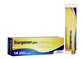 Sargenor Plus 14 Effervescent Tablets a Food Supplement of Arginine &amp; Vitamin C - £19.91 GBP