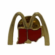 McDonald’s Indiana Ohio United States Employee Crew Enamel Lapel Hat Pin - $9.95