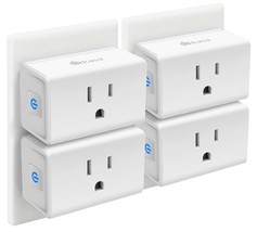 Kasa Smart Plug Mini 15A, Smart Home Wi-Fi Outlet Works with Alexa, Goog... - £39.29 GBP