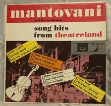 Mantovani And His Orchestra Song Hits From Theatreland London Lp Ll 1219 - £5.73 GBP