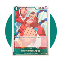 Memorial Collection One Piece Card (II40): Scratchmen Apoo EB01-015, Holo - £3.77 GBP