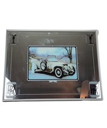 Rare Rolls Royce Silver Ghost Glass Mirror By Aspell Saggers &amp; Co 77&#39; RR - $132.78 CAD